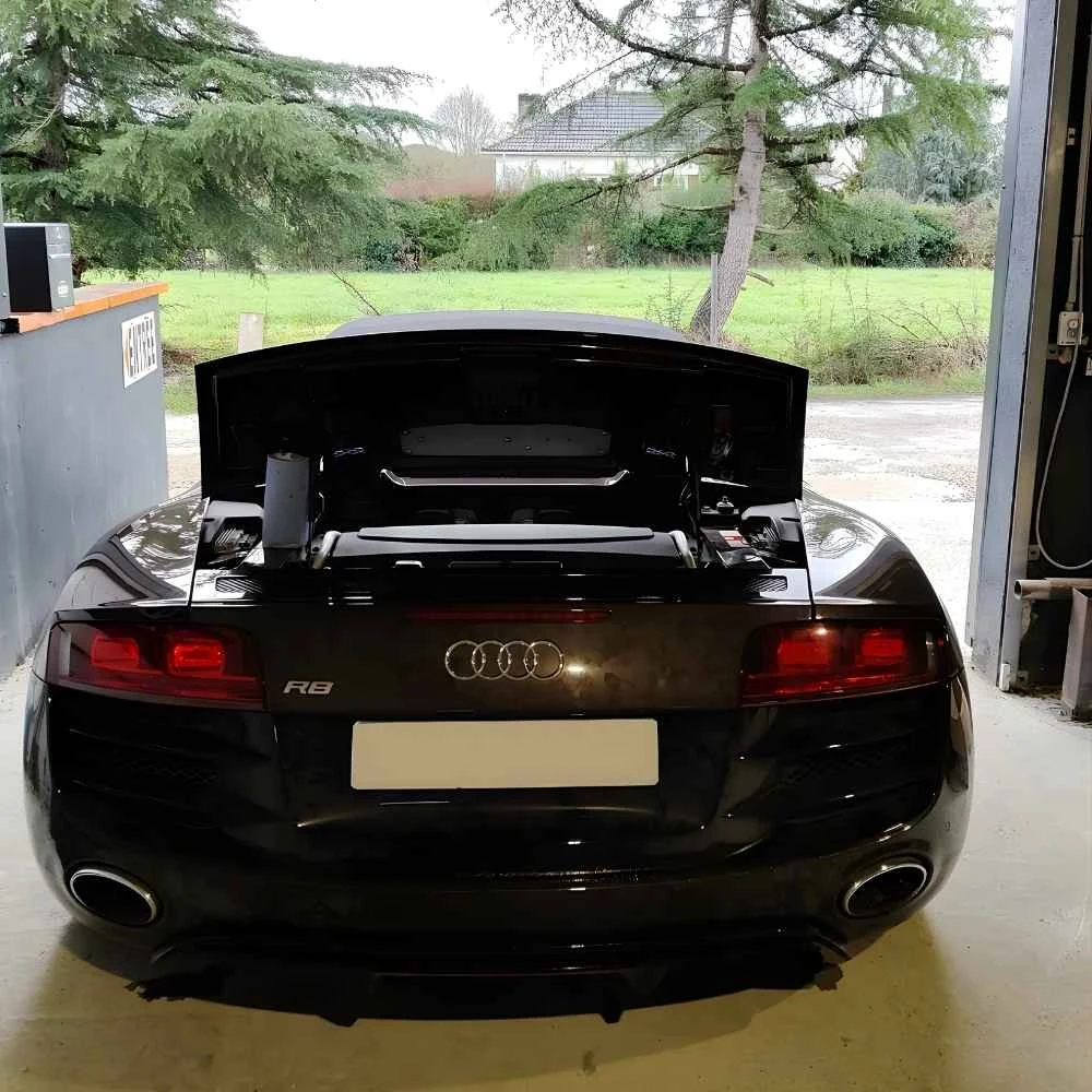 filtre à air sport sur audi R8 Spyder agen lafox nj perf 47